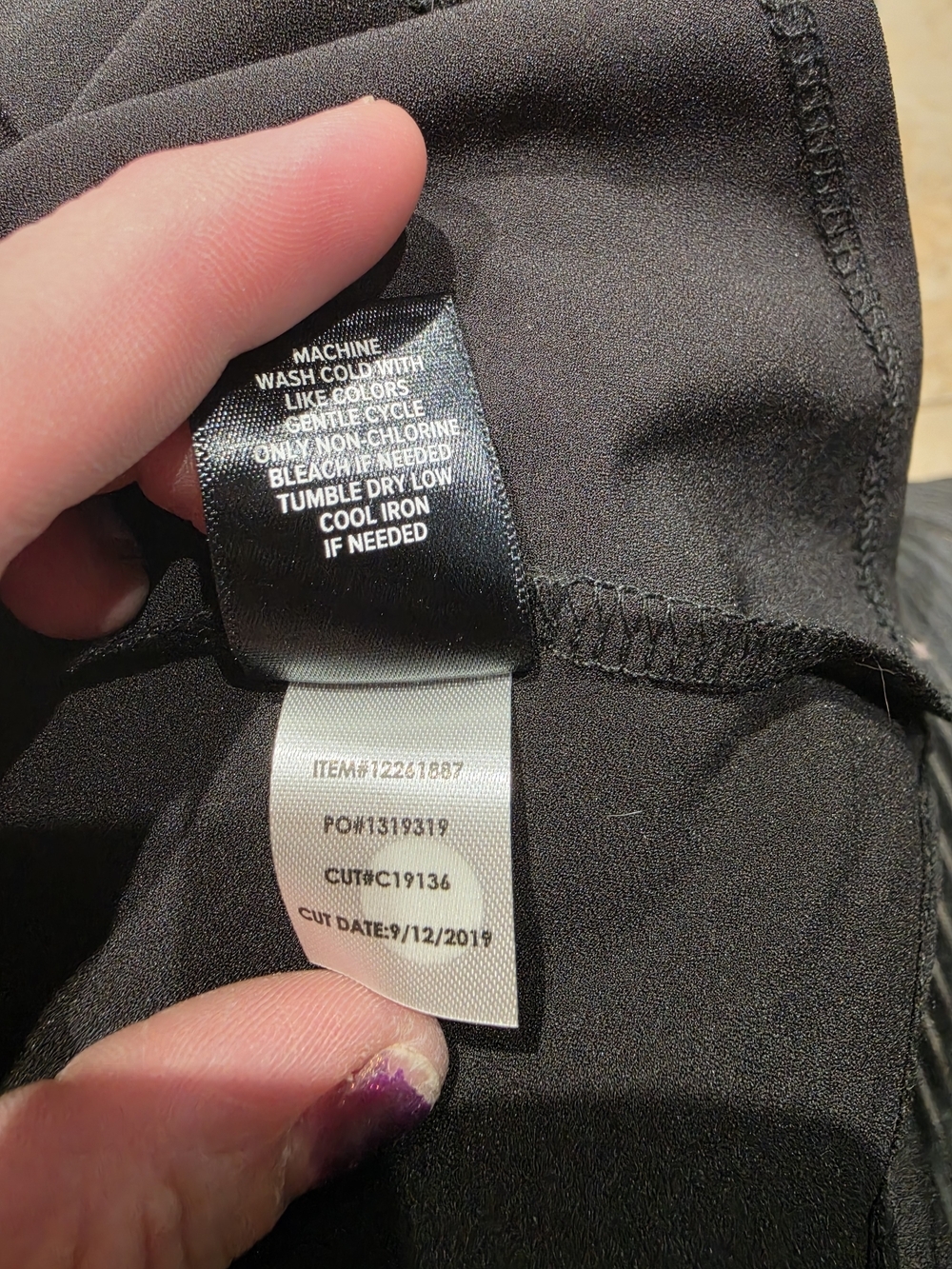Torrid Black Asymmetric Peplum Tank Top Size 3 image 5